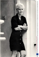 Paula Yates Television Presenter Paula Yates At The Door Of Her Chelsea Home. Tv Presenter Paula Yates Spoke Last Night Of The Increasing Pressure On Her 12-month Marriage To Bob Geldof. The 27-year-old Blonde Hit Out Following A Newspaper Story Clai