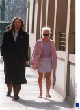 BOB GELDOF AND PAULA YATES IN THE STREET, BRITAIN - 1995