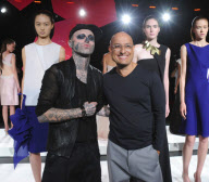 Angel Sanchez show, Spring/Summer 2013, Mercedes-Benz Fashion Week, New York, America - 10 Sep 2012