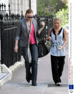 Stella McCartney visiting a gym, London, Britain - 17 Apr 2008