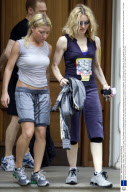 Madonna leaving the gym, London, Britain - 04 Jun 2008