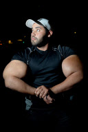 Moustafa Ismail mit Weltrekordmuskeln