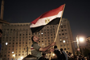 EGYPT: PROTESTS IN TAHRIR SQUARE