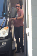 Heidi Klum's bodyguard Martin Kristen gets pulled over
