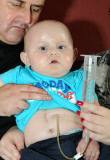 Clair und Kenneth Walker mit Sohn Brayden