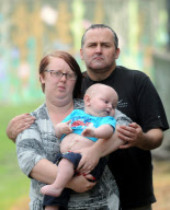 Clair und Kenneth Walker mit Sohn Brayden