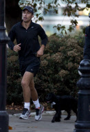 James Middleton running in London, Britain - 11 Sep 2012