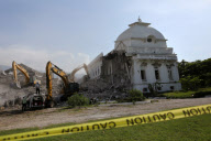 Haiti's national palace is demolished