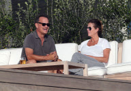 Semi-Exclusive... Tom Hanks Enjoys A Cool One