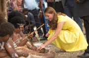 Prince William and Catherine Duchess of Cambridge on Diamond Jubilee Tour, Solomon Islands - 17 Sep 2012