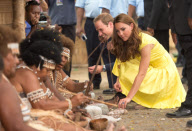 Prince William and Catherine Duchess of Cambridge on Diamond Jubilee Tour, Solomon Islands - 17 Sep 2012