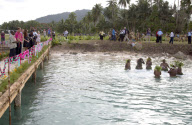 Prince William and Catherine Duchess of Cambridge on Diamond Jubilee Tour, Solomon Islands - 17 Sep 2012