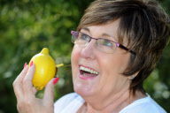 Pioneering surgery restores woman's sense of smell and taste after 37 years, Taverham, Norfolk, Britain - 14 Sep 2012