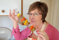 Pioneering surgery restores woman's sense of smell and taste after 37 years, Taverham, Norfolk, Britain - 14 Sep 2012