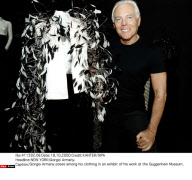NEW YORK:Giorgio Armany.                  Giorgio Armany at the opening reception