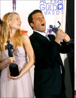 LOS ANGELES/ SAG AWARDS :                 GWYNETH PALTROW AND BEN AFFLECK.