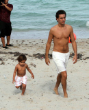 Scott Disick And His Son Mason Enjoy The Beach