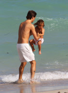 Scott Disick And His Son Mason Enjoy The Beach
