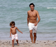 Scott Disick And His Son Mason Enjoy The Beach