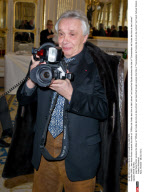 PARIS : Jean-Marie Perrier receives the titles of "Officier de l'ordre des Arts et des Lettres" and Jean-Paul Goude.receives the title of "Commandeur de l'ordre des Arts et des Lettres"