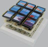 Tablet PC mit neigbaren Displays