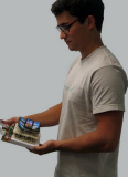 Tablet PC mit neigbaren Displays