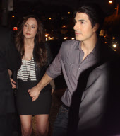 Brandon Routh arriving at the pre-Emmy party held at Greystone Manor