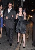 Pauley Perrette arriving at the pre-Emmy party held at Greystone Manor