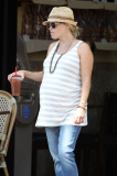 Exclusive... Reese Witherspoon Grabs A Drink For Two