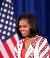 Michelle Obama at the University of East London