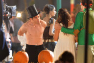 *EXCLUSIVE* Max Greenfield almost bares it all on the set of New Girl