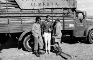 John Lennon on the film set of 'How I Won The War' in Almeria, Spain  - 1966