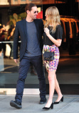 Michael Polish And Kate Bosworth Shopping In New York