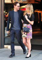 Michael Polish And Kate Bosworth Shopping In New York