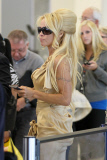 Pamela Anderson is a Bombshell Jetsetter at LAX
