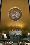 Mahmoud Ahmadinejad at the UN General Assembly