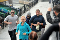 Jennifer Lopez joggt durch Danzig