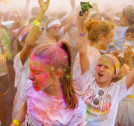 A Colorful Finish