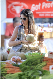 *EXCLUSIVE* Selma Blair has her hands full at the Farmers Market