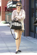 *EXCLUSIVE* Whitney Port spends time at Beverly Hills Nail Design