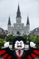 LA: WORLD'S LARGEST LEGO VAMPIRE