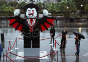 LA: WORLD'S LARGEST LEGO VAMPIRE