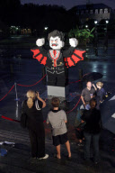 LA: WORLD'S LARGEST LEGO VAMPIRE