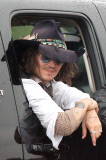 Johnny Depp makes a surprise visit to the Comanche Nation Fair in Lawton, OK