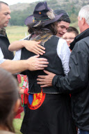 Johnny Depp makes a surprise visit to the Comanche Nation Fair in Lawton, OK