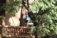 INFANTA CRISTINA AND SONS VISIT REAL CLUB TENIS IN BRACELONA