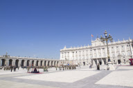 The Spanish Royal Family attend the imposition of collective Distinguished Cross San Fernando Al Banner Armored Cavalry Regiment ¿Alcántara¿ No. 10