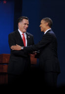 Erstes TV-Duell Obama Romney in Denver