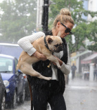 Sarah Harding Heads Home