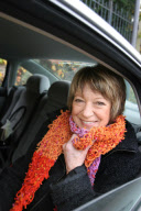 EN TAXI AVEC ALICE DONA.